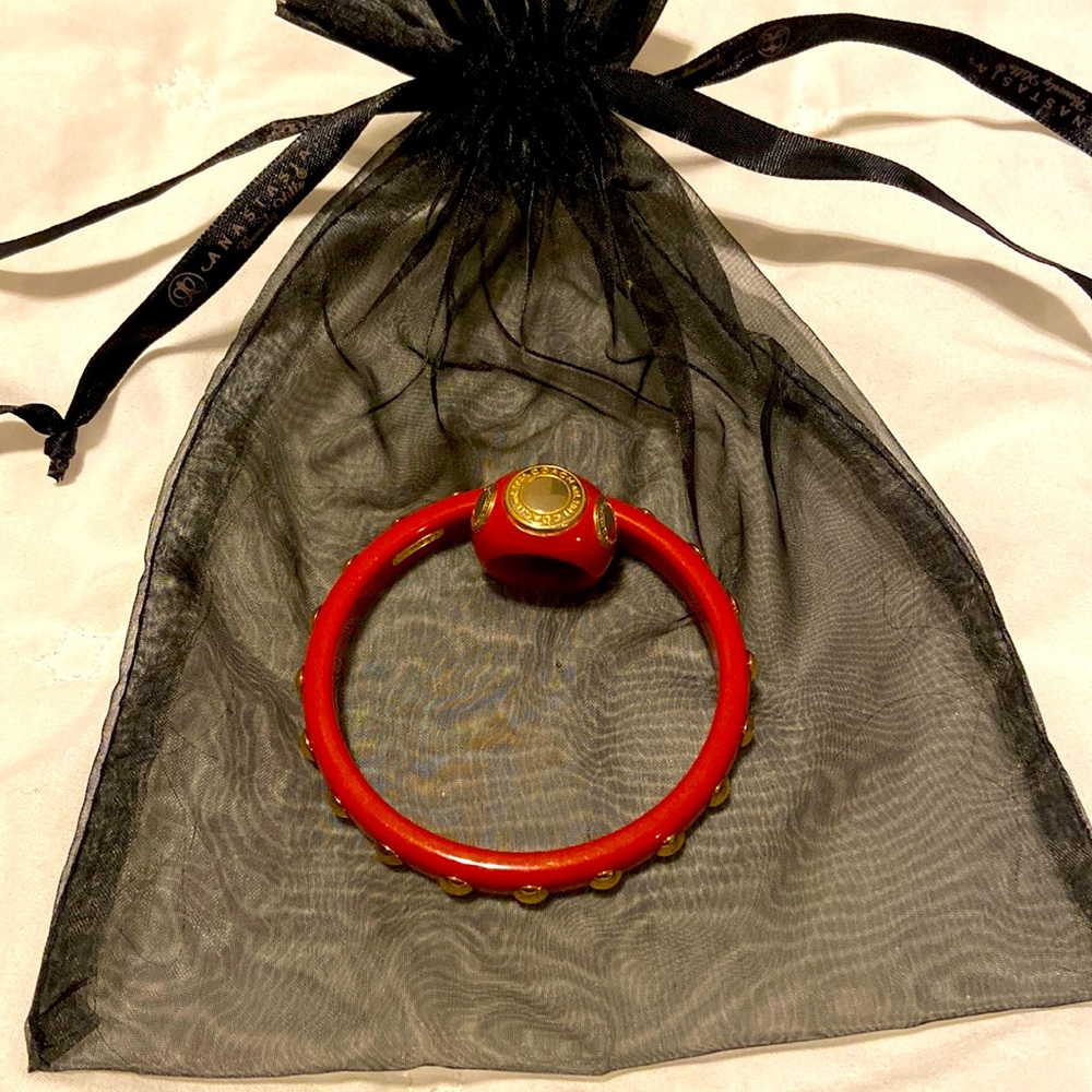Coach bracelet and ring set